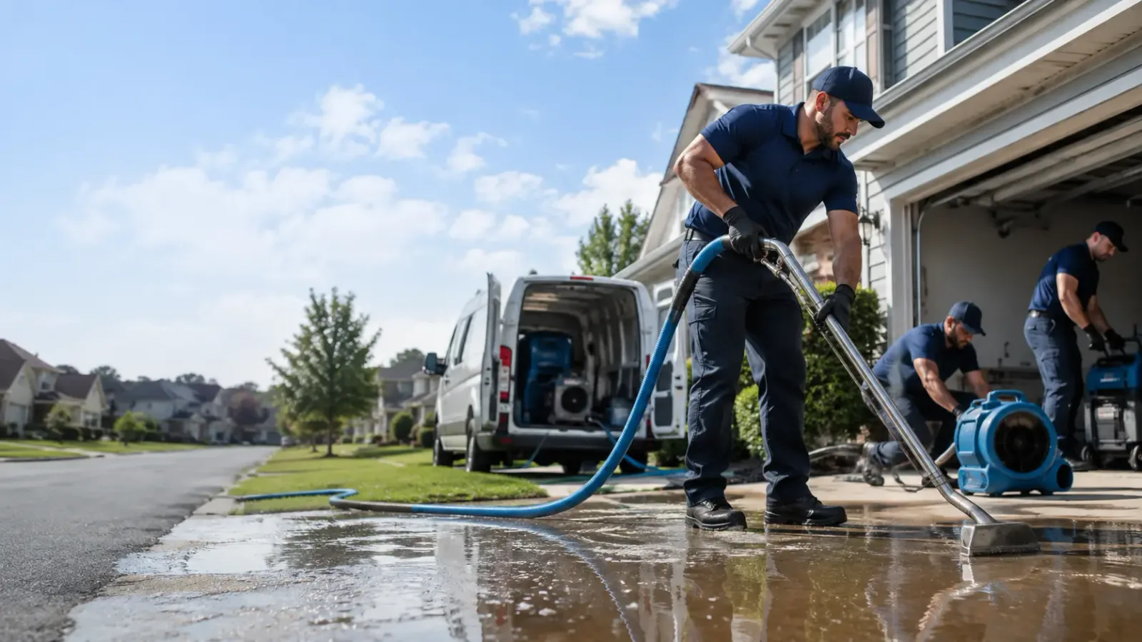 Flood Damage Restoration in Duke, OK